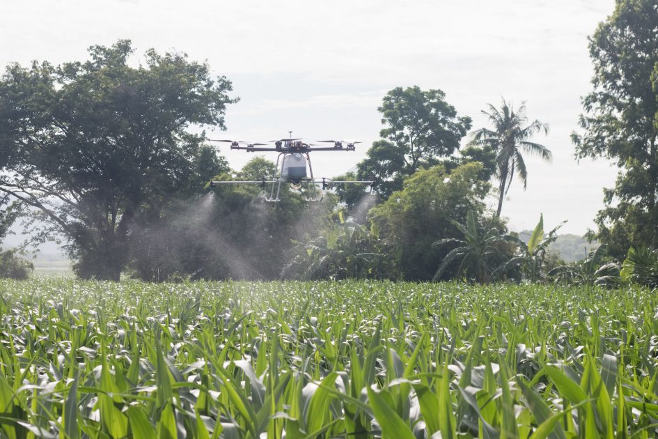 Uso de drones para fumigación de cultivos